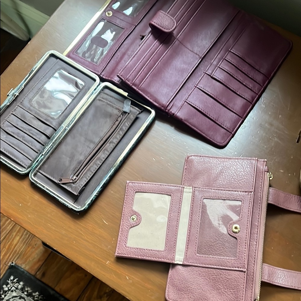 3 wallets